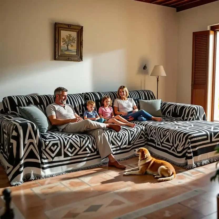 Capa Protetora Sofá PetSafe™ Preto - Chaise Longue